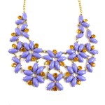 Lilac Baubles Enchanted Garden Floral Necklace